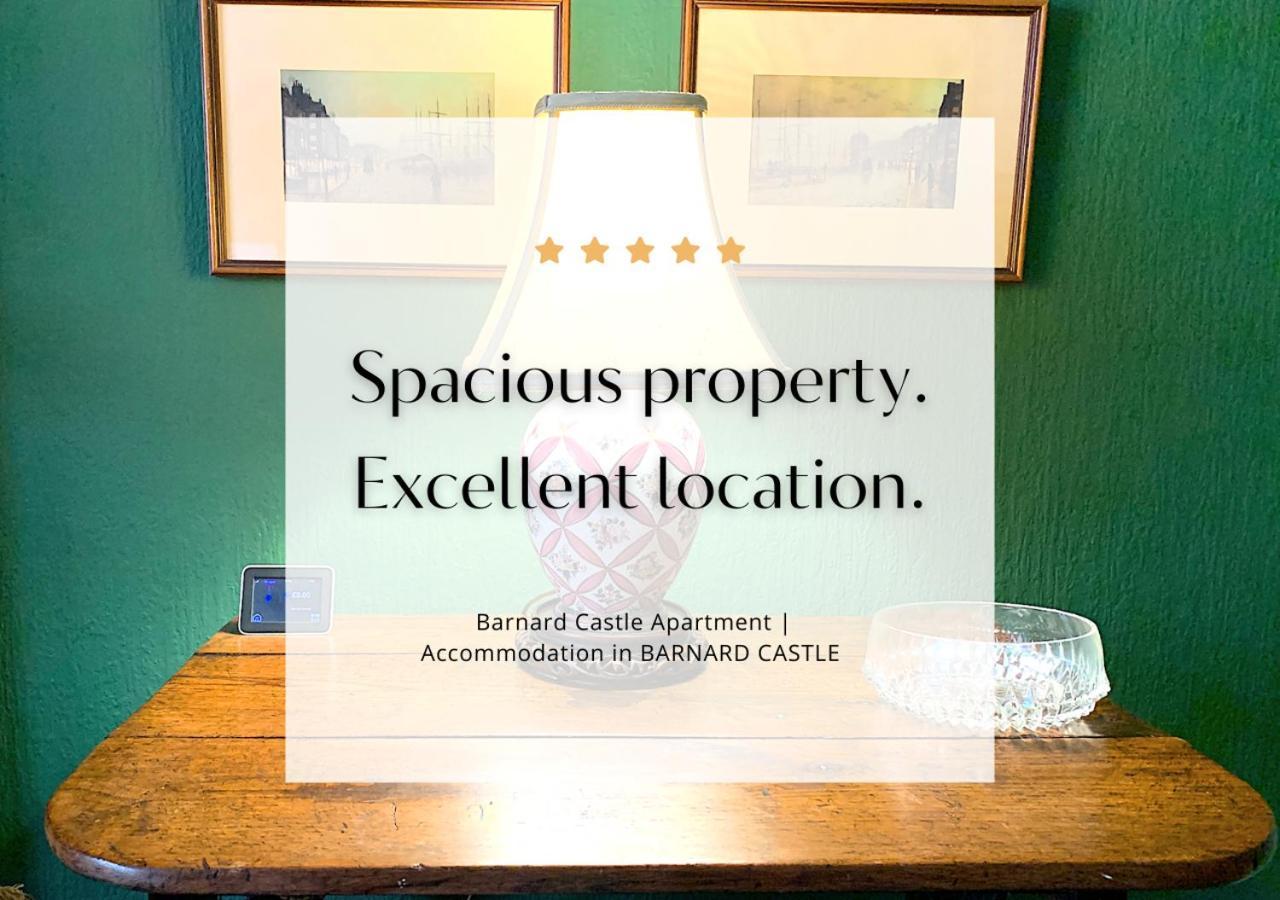 Spacious Georgian Apartment, Central Barnard Castle. Eksteriør billede